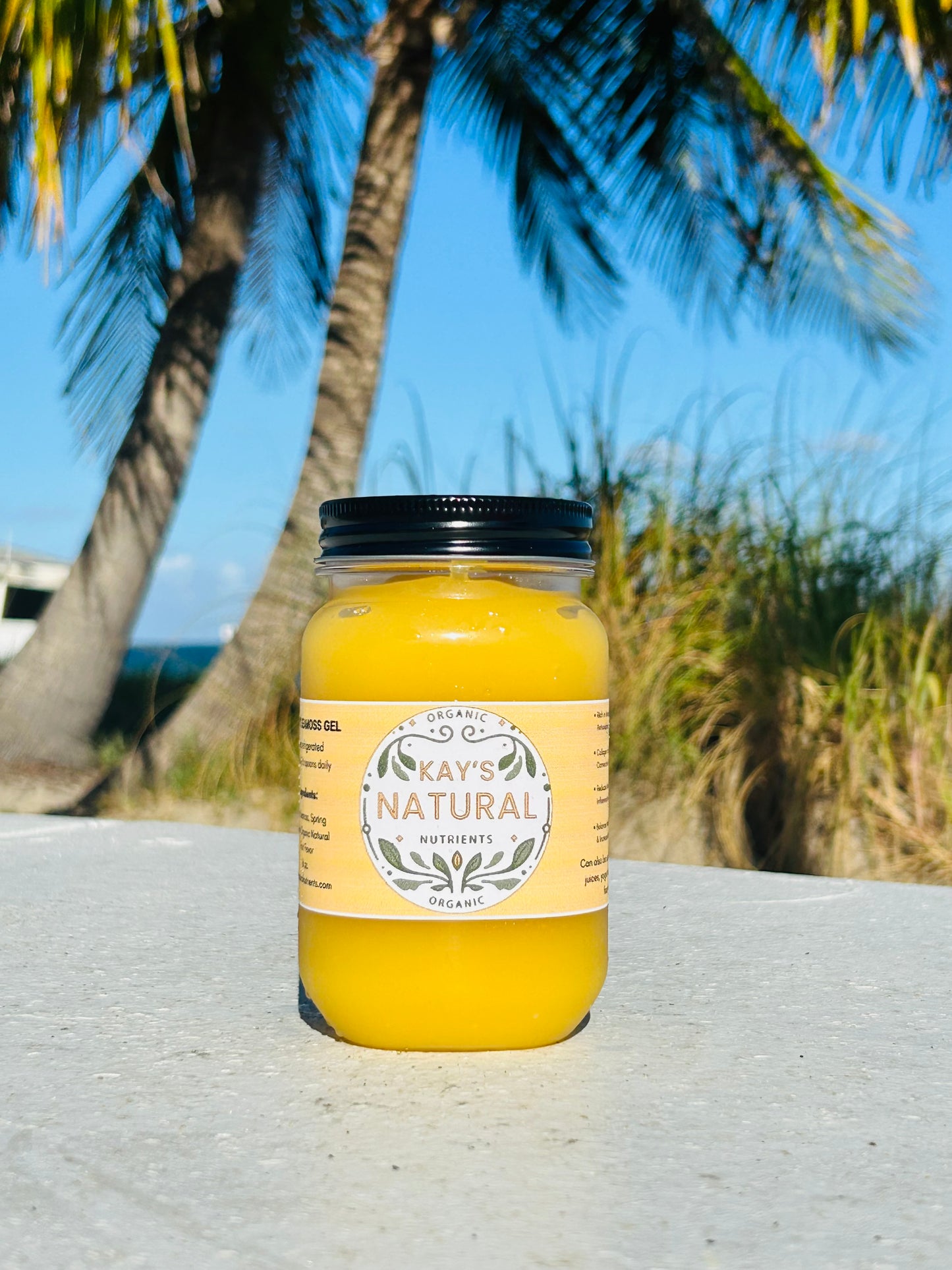 Passionfruit Mango Seamoss Gel