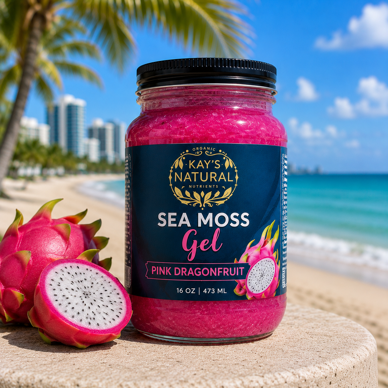 Dragonfruit Seamoss Gel