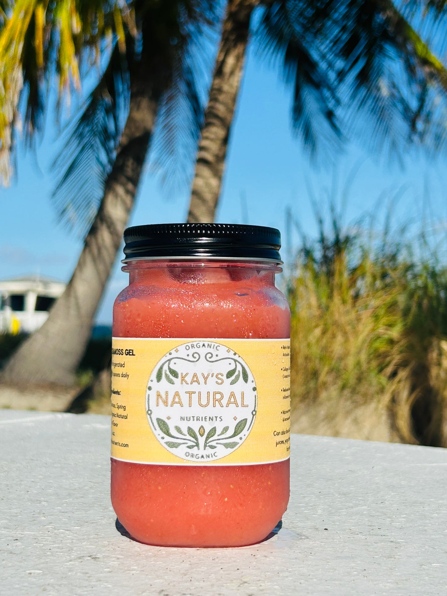 Watermelon Strawberry Seamoss Gel
