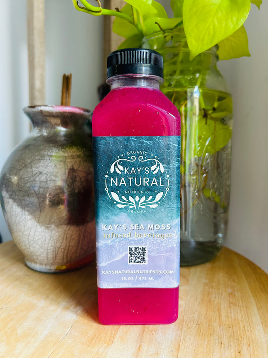 Dragonfruit Seamoss Electrolyte Beverage