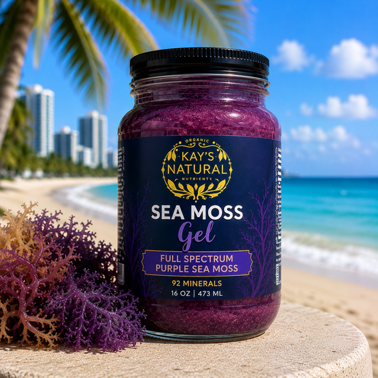 Full Spectrum Purple Seamoss Gel