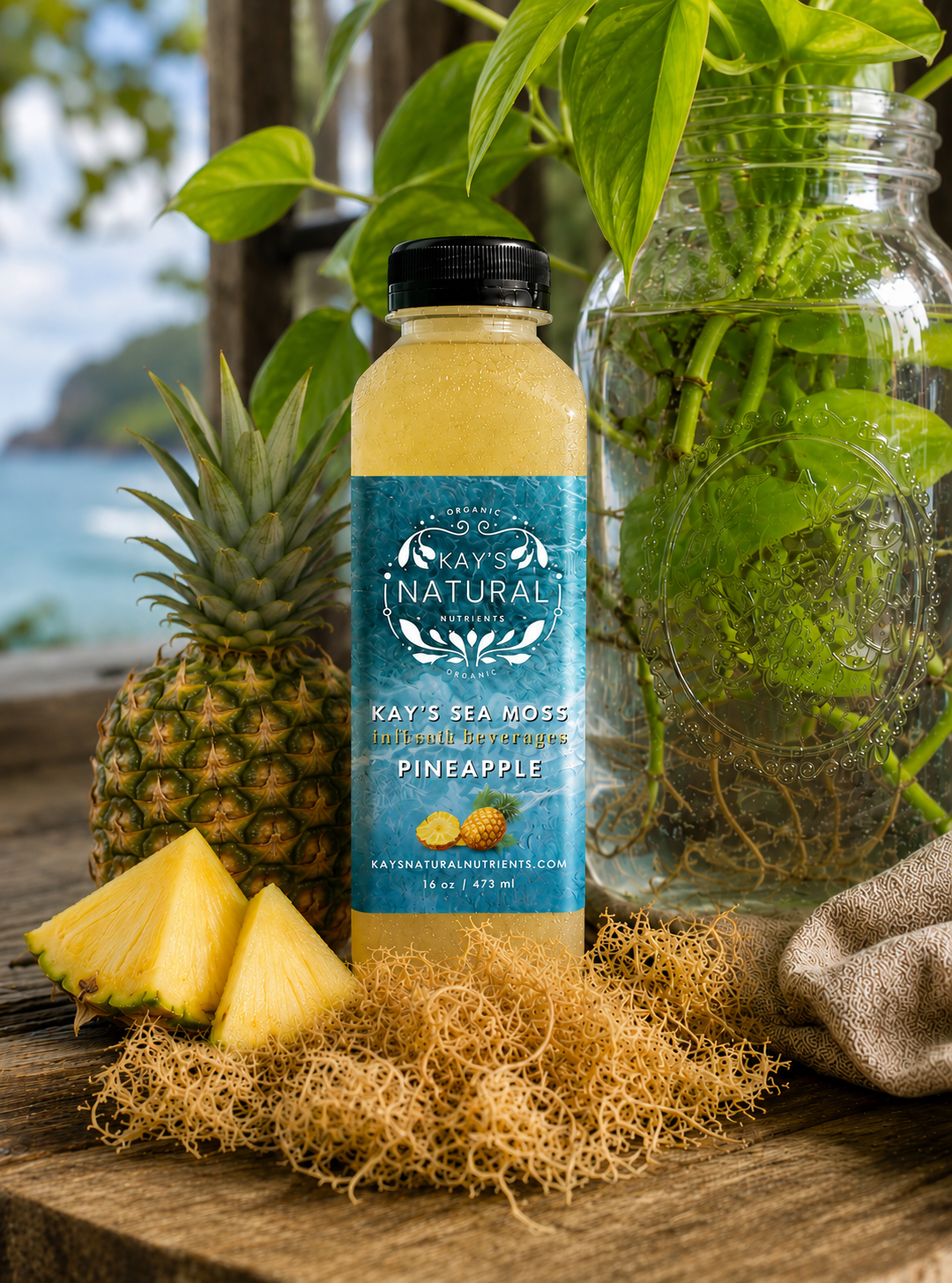 Pineapple Infused Seamoss Drink