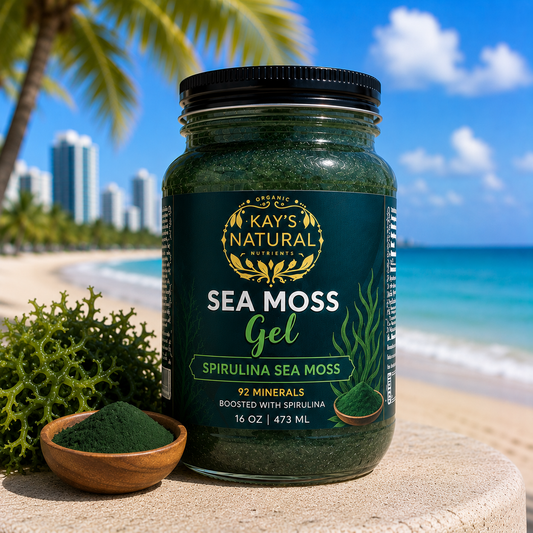 Spirulina Seamoss Gel