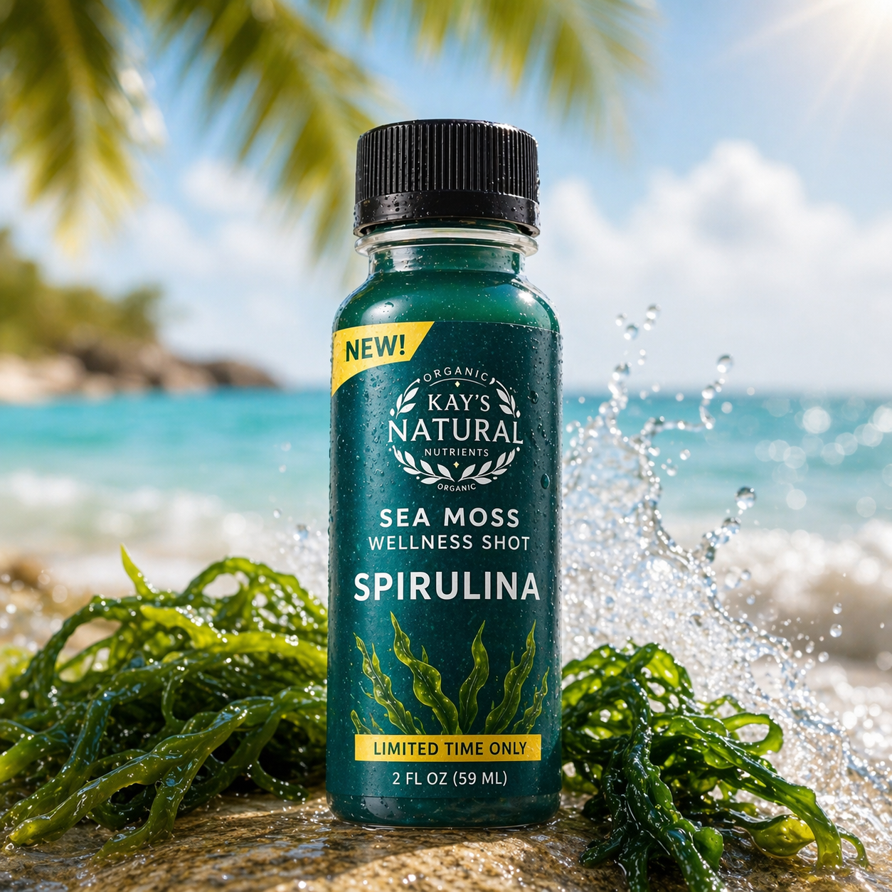 Spirulina Wellness Shot Bundle of 3