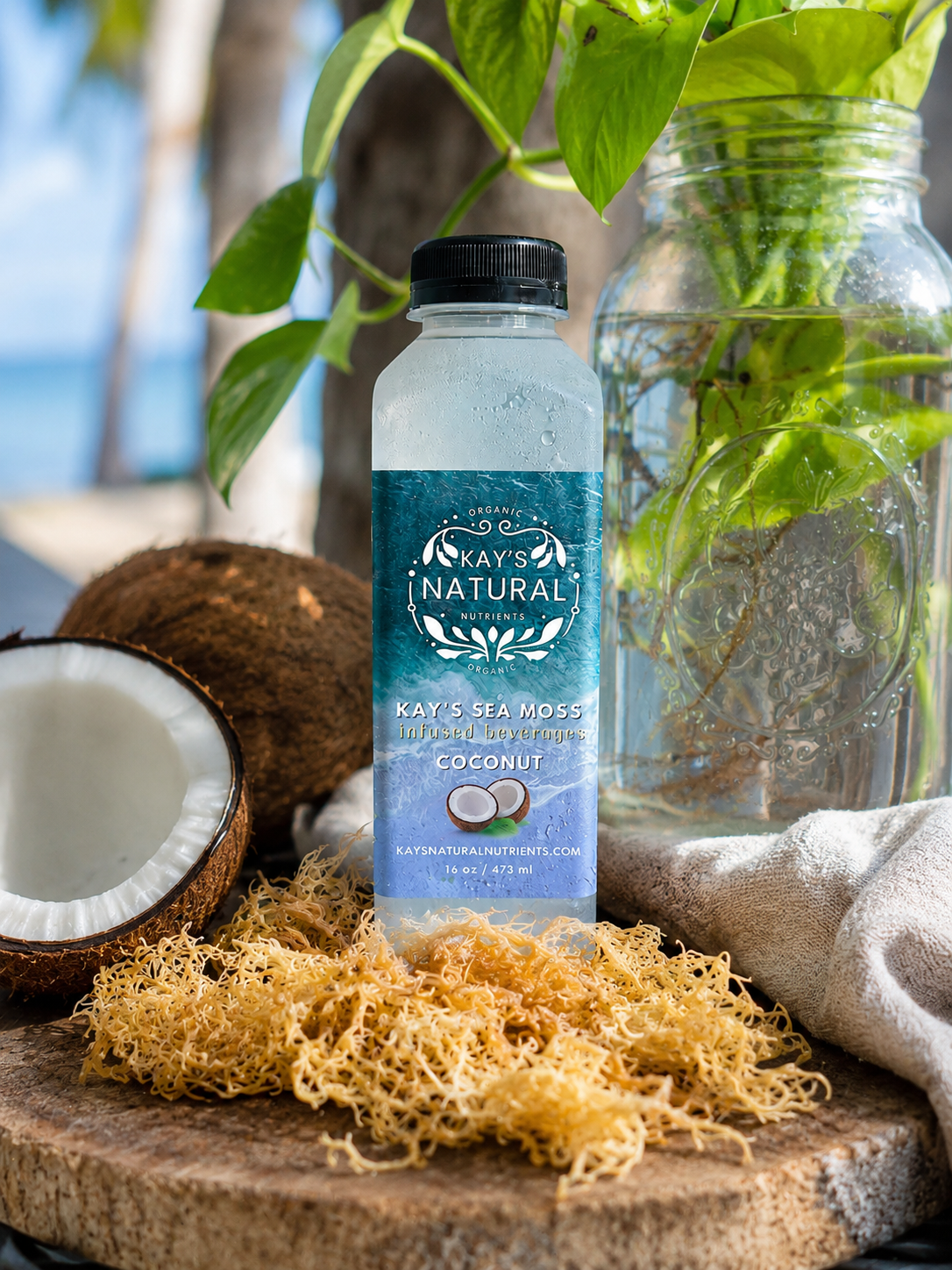 Coconut Seamoss Electrolyte Beverage