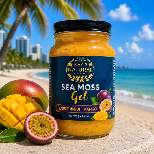 Passionfruit Mango Seamoss Gel
